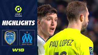 ESTAC TROYES  OLYMPIQUE DE MARSEILLE 0  2  Highlights  ESTAC  OM  20222023 [upl. by Wieren]