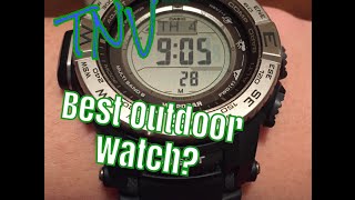 The Best Outdoor Watch  Casio ProTrek PRW 3500 [upl. by Pauletta]