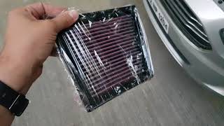 DIY KampN Air filter for Ford Figo Aspire [upl. by Sices]