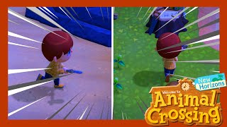 How to Craft a flimsy Axe and DIY Workbench in Animal Crossing New Horizons [upl. by Ametaf228]