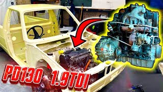 Engine Swap Guide  MK1 GolfCaddy PD130 [upl. by Hopper]