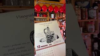 Vinogradarski kalendar sv Vinka Više na web wwwwinelightcom unikat handmade kalendar [upl. by Gersham799]