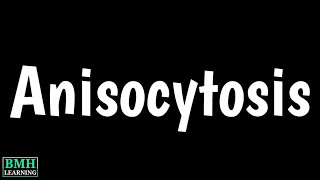 Anisocytosis  Anisocytosis Testing  RDW Test For Anisocytosis [upl. by Calida]