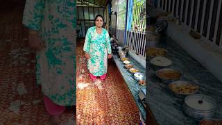 Amma cooks delicious dishes for guests at home vigneshkitchen food [upl. by Wesa]