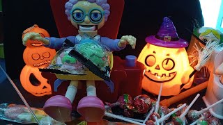 👻💀Trick or Treat with Greedy Granny Happy Halloween 🧟🧛🧙 toys viral greedygranny live [upl. by Airreis]