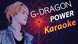 G DRAGON – POWER  Instrumental Karaoke  High Quality [upl. by Thebault439]