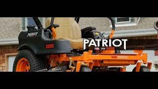 Scag Patriot Mower WalkAround Louisville Tractor [upl. by Arriec869]