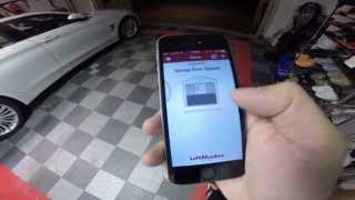 Liftmaster MyQ 821LM with iPhone [upl. by Aihsemot]