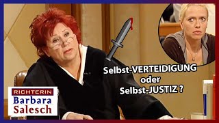 Judo Kämpferin schlägt Räuber KO  Stach sie anschließend zu   12  Richterin Salesch  SAT1 [upl. by Sunda456]