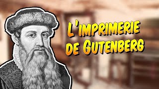 Histoire  Linvention de limprimerie par Gutenberg [upl. by Noir]