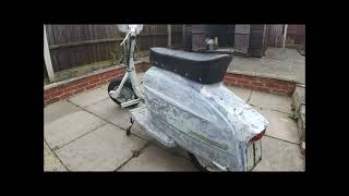 Lambretta Restoration project Li125 1964 [upl. by Woodley]