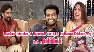 Shivagami Interviews SS Rajamouli amp Jr Ntr Before Bahubali  SS Rajamouli  Ramya Krishnan  Jr NTR [upl. by Paola143]