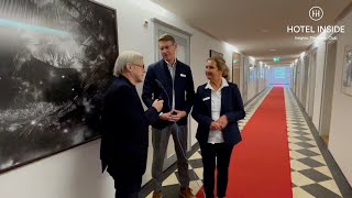 Hotel InsideTalk mit Christine Abel und Matthias Wettstein Castell Zuoz 14 9 24 [upl. by Edita]