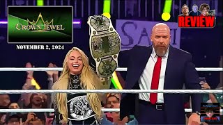 Liv Morgan vs Nia Jax Champion vs Champion  WWE Crown Jewel November 2 2024 [upl. by Charla990]