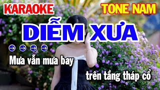 Karaoke Diễm Xưa Tone Nam Nhạc Sống Beat Mới Nhất  Ka Ra Ô Kê Nhạc Trữ Tình [upl. by Link]