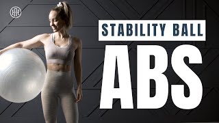 Stability Ball Abs Workout [upl. by Higley]