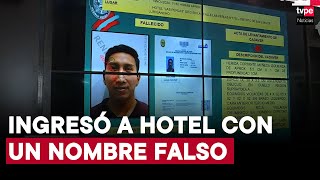 Feminicidio en Comas PNP brinda detalles del hallazgo del cuerpo del efectivo en hotel de SJL [upl. by Abbotson]