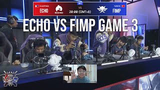 GRANGER JUNGLER IS BACK MSC DAY 2  GAME 3 ECHO PH VS FIRE FLUX IMPUNITY TURKEY REACTION VIDEO [upl. by Walden656]