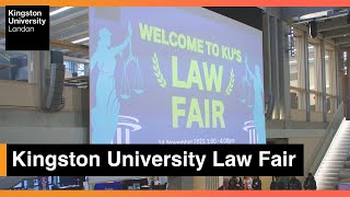 Kingston University Law Fair  November 2023 [upl. by Maidel]