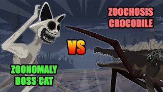 Zoochosis Crocodile vs Boss Cat  Monster Animation [upl. by Notnert151]