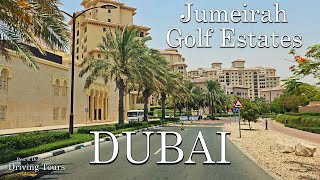 4K Jumeirah Golf Estates Luxury Golf Community Living for Real Estate investors amp Golf Enthusiast [upl. by Anavrin]