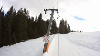 Ski Juwel  Alpachtal Schatzberg 1SL Kogelmooslift [upl. by Suoirred]