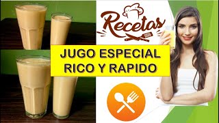 Como preparar un Jugo Especial muy fácil y rico [upl. by Eikcuhc282]