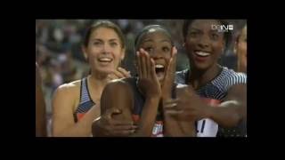 Kendra Harrison breaks 100 meter hurdles WORLD RECORD in 1220 seconds [upl. by Aneetak]