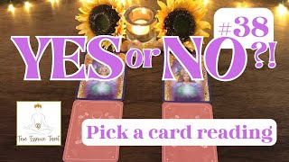 YES or NO tarot ✨ Timeless ✨ Ask your any question amp Pick a Card for a fast Answers [upl. by Oiratnom]