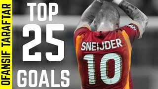 Wesley Sneijder en iyi goller  Best goals  Top 25 [upl. by Enrol944]