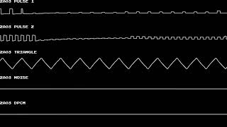 Ufouria the SagaHebereke  quotOverworldHebes Adventurequot Oscilloscope View [upl. by Zebulon107]