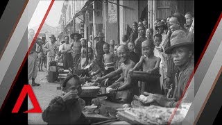 Rare Footage of Singapore from 1900s  Open Air Restaurant  Singapore On Film [upl. by Tlihcox557]