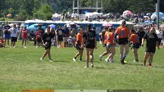 2024 Blitz vs Bellatrix  Hmong J4th Festival Flag Football [upl. by Chrysler]