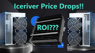 NEW Iceriver Kaspa ASIC PRICE DROPS NEW ROI projections KS0 KS3M Bitmain KS3 [upl. by Lai]