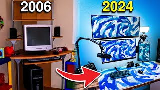 The Evolution of My Gaming Setup 20062024 [upl. by Yrag]