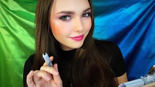 ASMR Makeup Artist Interviews You ⭐️ [upl. by Chabot445]