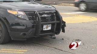 West Carrollton cruiser involved in crash [upl. by Ahseiyn918]