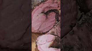 Leg of lamb clip bbq legoflamb smokedbbq thegrumpyhogheadbbq [upl. by Fitts]