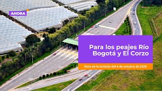 Invías aumentará beneficiarios de tarifa especial en peajes Río Bogotá y El Corzo  Movilidad [upl. by Doerrer]