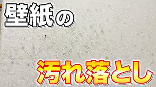 【知って得する】壁紙につた汚れやシミを拭き掃除でキレイにする掃除方法！ [upl. by Rosamund397]