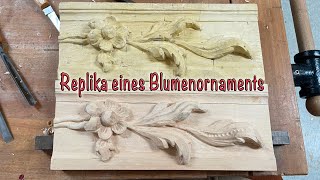 Replika eines Blumenornaments von Ignaz Günther [upl. by Nagad79]