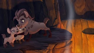 Lion Guard Saving Jasiri  Rescue in the Outlands HD Clip [upl. by Aidile]