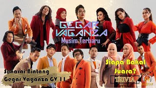 Senarai Peserta Gegar Vaganza 11 GV 11  Musim Terbaru [upl. by Amalie]