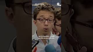 La opinión de Íñigo errejón sobre el acoso sexual en 2016 quotVamos a ser extremadamente durosquot [upl. by Idorb629]