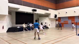 Badminton  ChrisAndon VS TianTianSeeYin [upl. by Nolur]