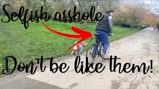 A Rant About Unlawful Cyclists  Regents Park London [upl. by Tol]