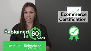 Ecommerce certification for IT Partners in 60 seconds [upl. by Albur]