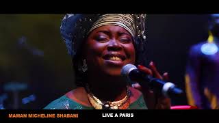 CONCERT MAMAN MICHELINE SHABANI MBONDA YA CONGO A PARIS 1 [upl. by Anitselec]