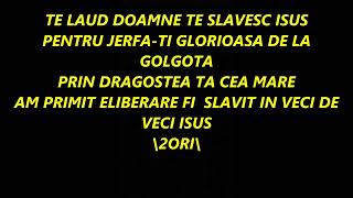 TE LAUD DOAMNE TE SLAVESC negativ [upl. by Lyford]