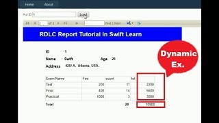 RDLC Report in AspNet c 3 How to Add Dynamic Column in RDLC Report with SUM [upl. by Nofpets618]